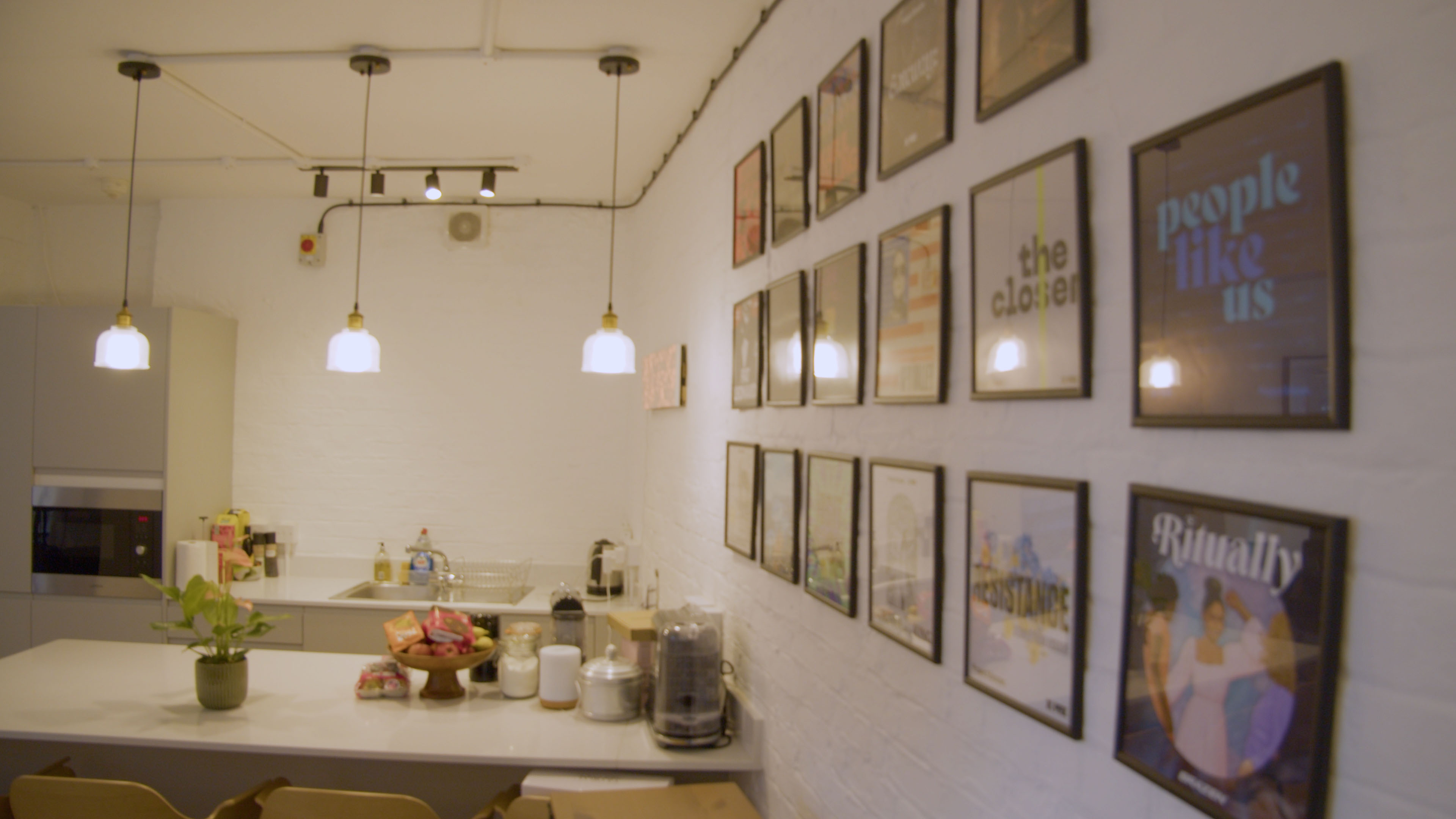 Brazen’s podcast studio lounge; a complete content near me for creators in London.
